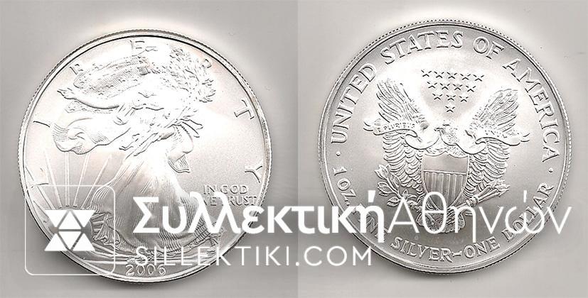 USA Silver Dollar 2006 UNC