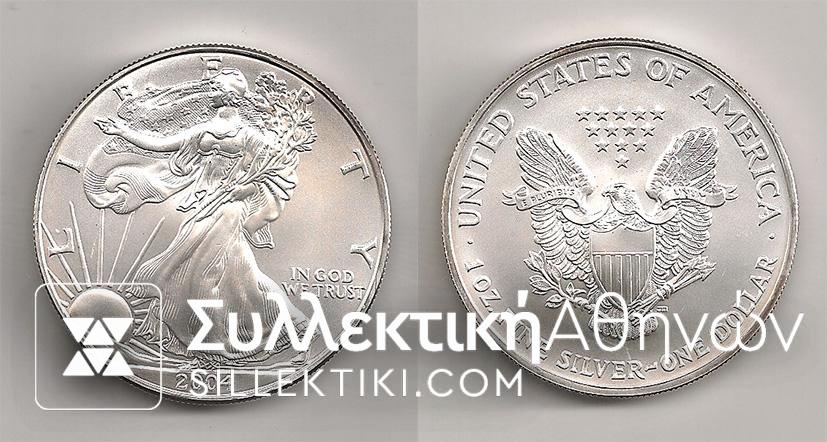 USA Silver Dollar 2004 UNC