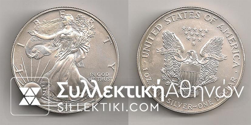 USA Silver Dollar 1997 UNC