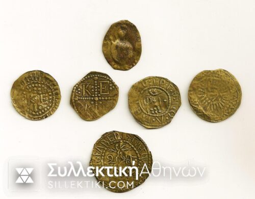 Set (6) of Church Tokens 1888