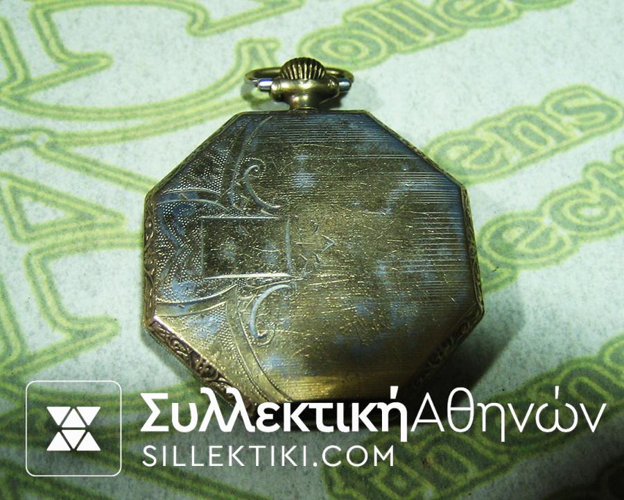 Οκτάγωνο ρολόι τσέπης CYMA