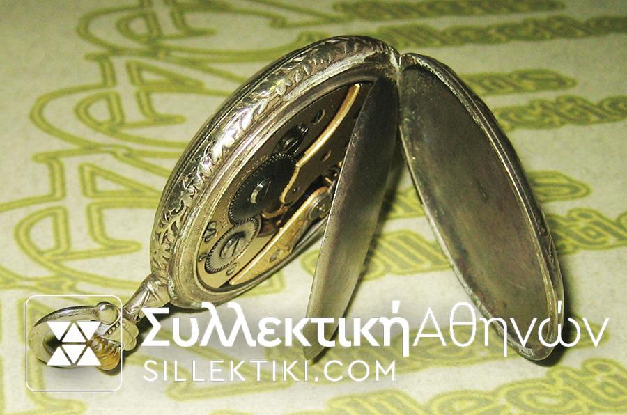 Ασημένιο ρολόι τσέπης DEPOSE