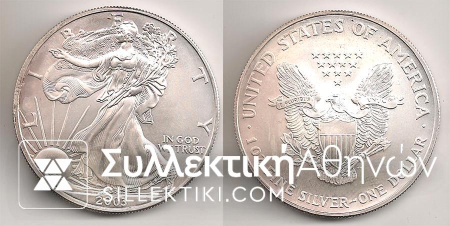 USA 1 Dollar 2003 UNC