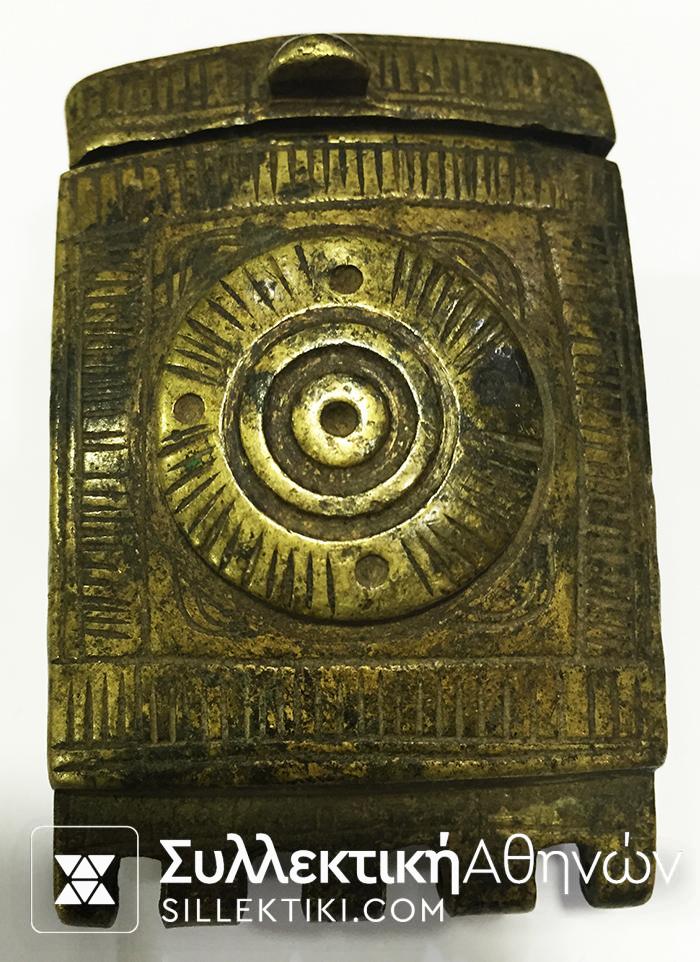 Bronze gunpowder case of 19th century