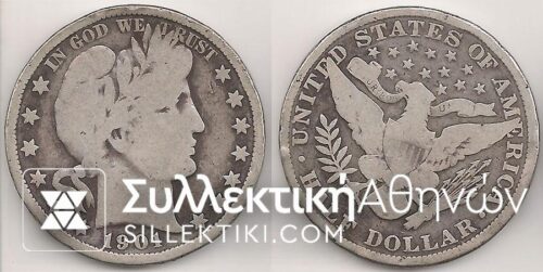 USA 1/2 Dollar 1901 F