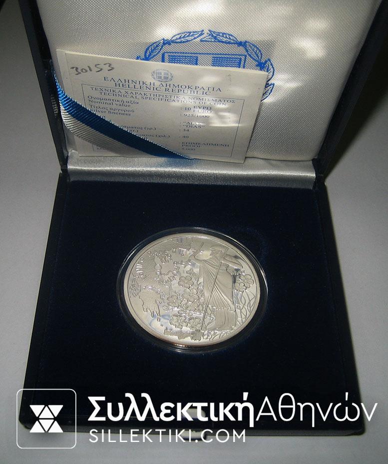 10 Euro 2006 Olympus Proof