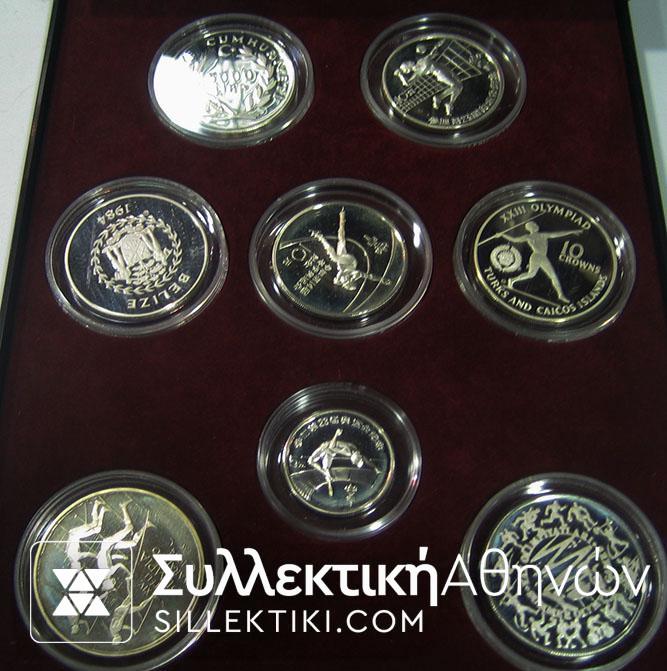 Σπάνια έκδοση 13 Ασημένια για τους Ολυνπιακούς 1984
