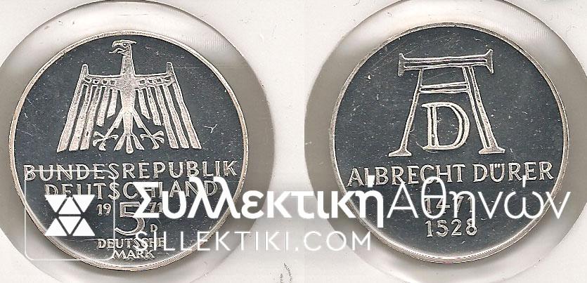 GERMANY 5 Mark 1971D Proof