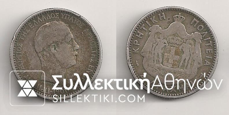 2 Drachmas 1901 VF