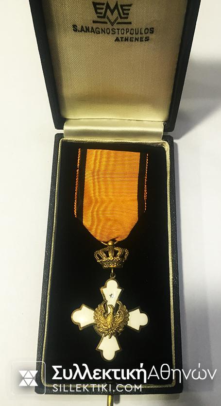 Gold cross of order of the Phoenix