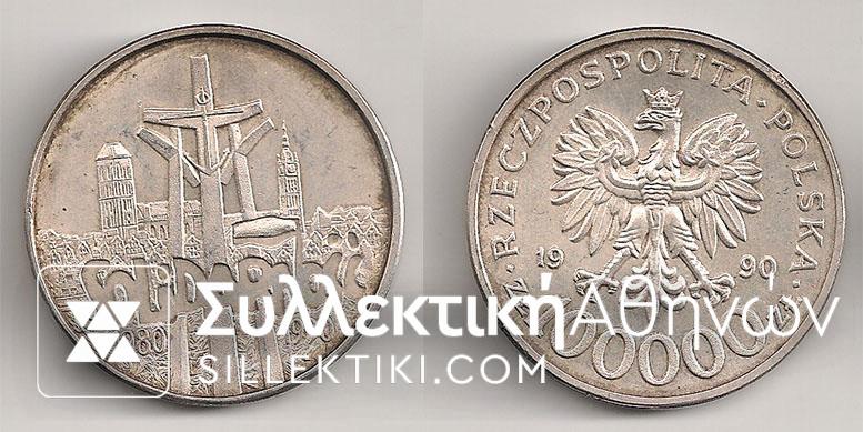 POLAND 100000 Zlotych 1990 XF