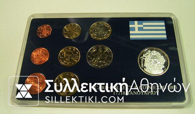SET 2003 WITH SILVER MEDAL COIN EXPO