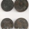 2 Ottoman coin 5 para with Greece mark from Rodes