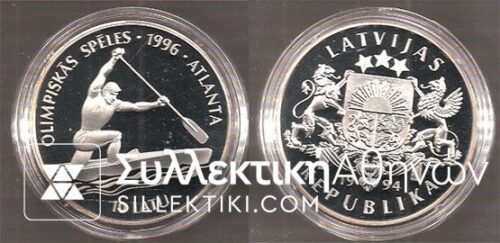 LATVIA 10 Latu 1994 Proof