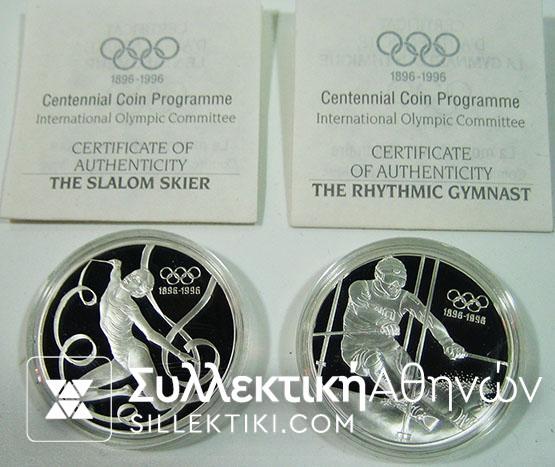 AUSTRIA 2 x 200 Shil. 1995 Proof