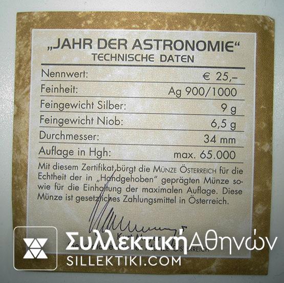 ΑΥΣΤΡΙΑ 25 Ευρώ Χρυσό και ασήμι 2009