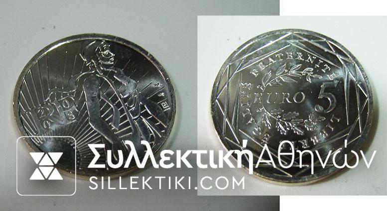 FRANCE 5 Euro 2008 UNC