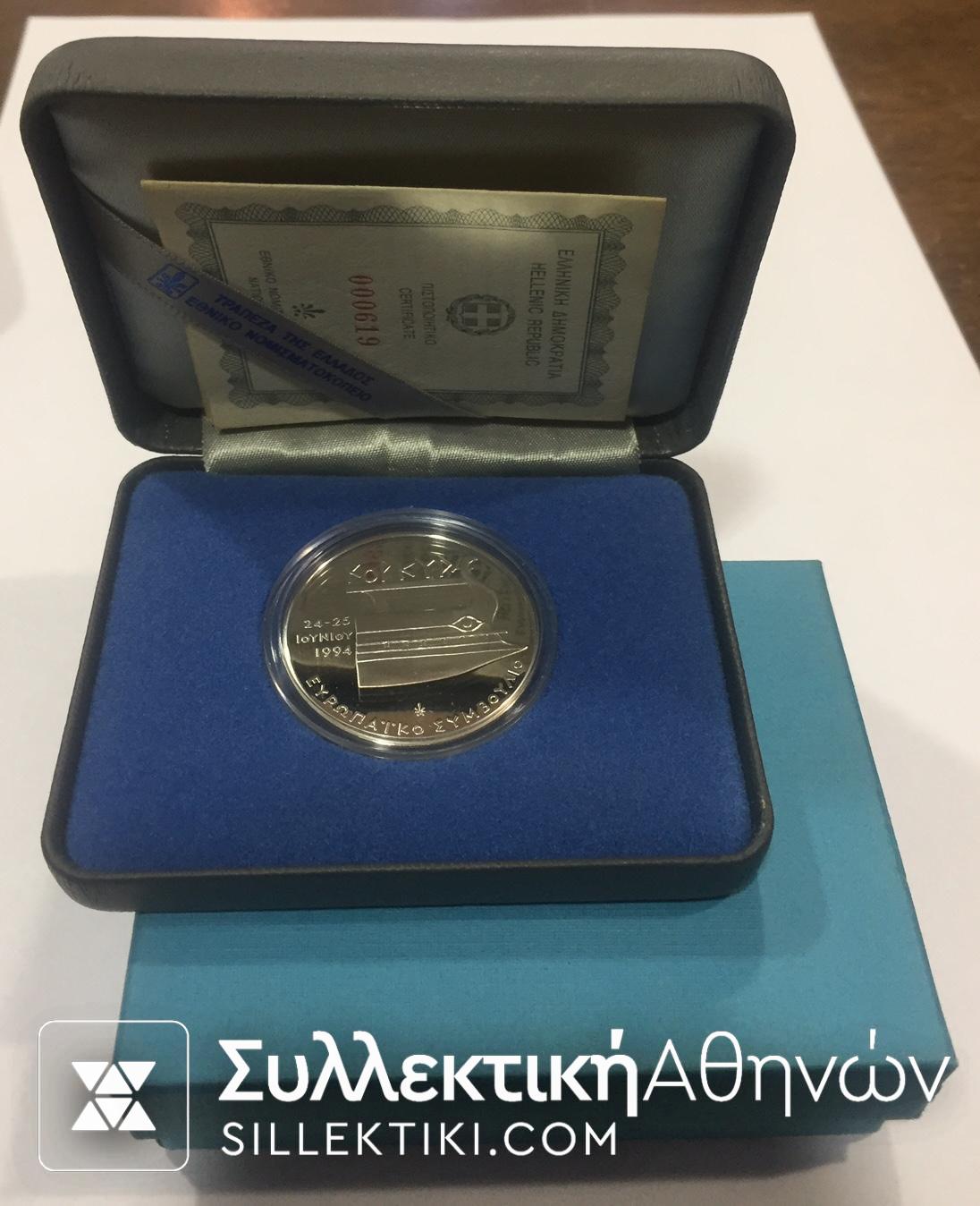 Silver Commemorative 1 ECU 1994 Proof RARE