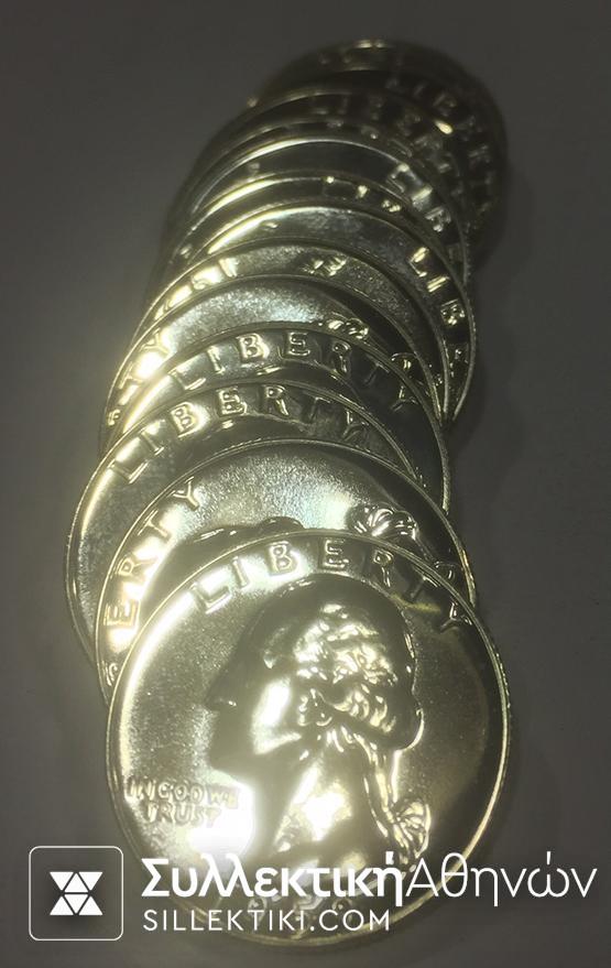 USA 25 Cents 1959 BU