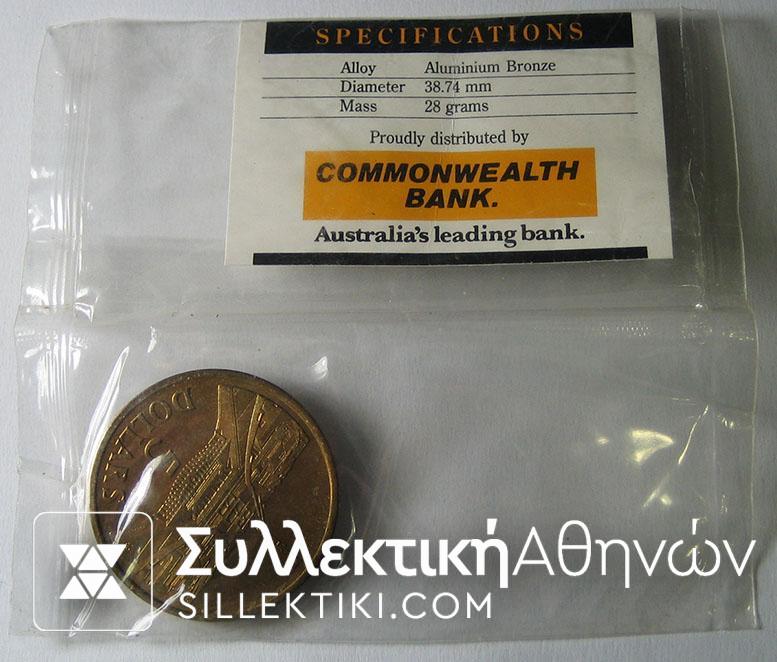 AUSTRALIA 5 Dollar 1988 UNC