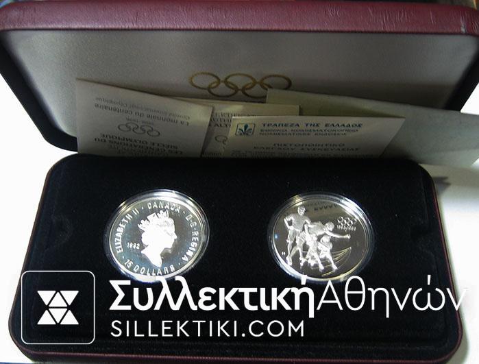 CANADA 2 X 15 Dollar Olympic