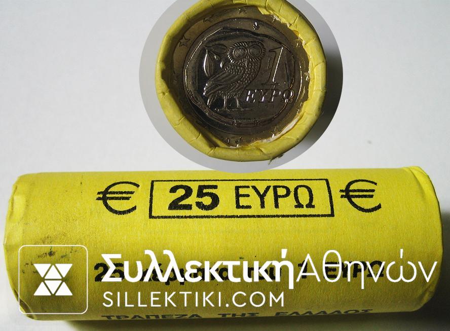 Roll 1 Euro 2002 Bank Of Greece