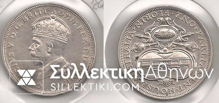 AUSTRALIA 1 Florin 1927 AU