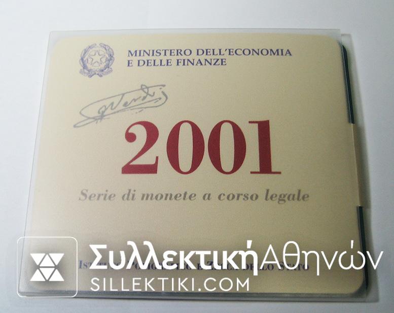 ITALY Set 2001 UNC