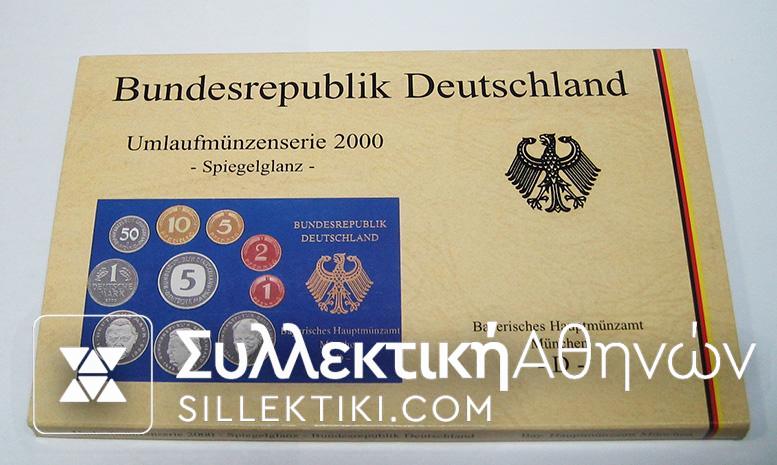 GERMANY Set 2000 D UNC