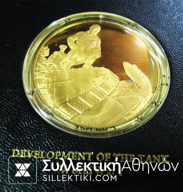 Συλλογή "Εκατονταετηρίδα" Churchill 24 Ασημένα Επίχρυσα Proof Μετάλλια