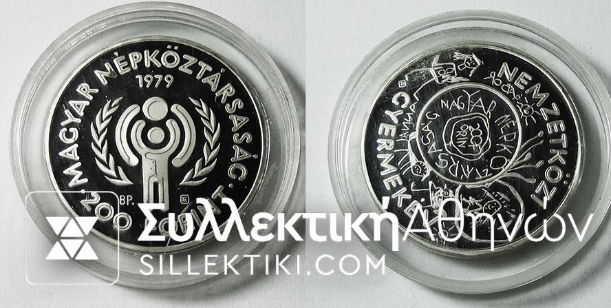 HUNGARY 200 Forint 1979 Proof