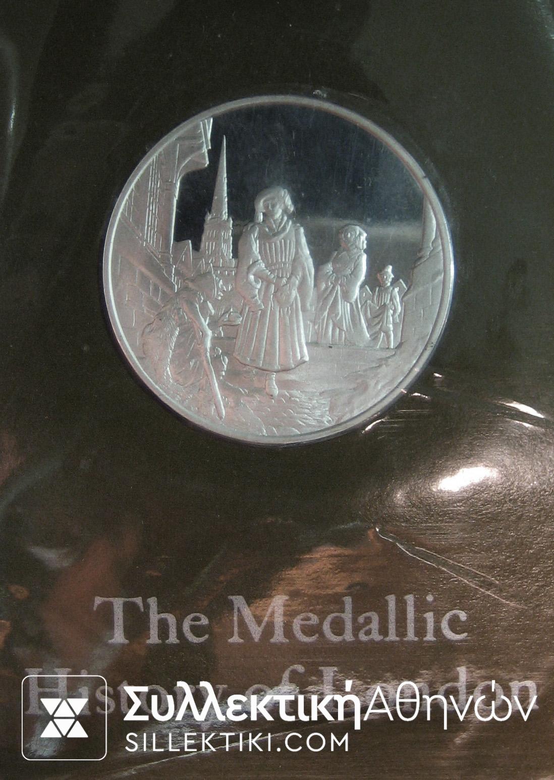 GR. BRITAIN Silver Medal Of Brit. Museum