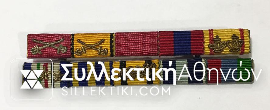 Bar of 10 Ribon Navy from Miniatures Medals