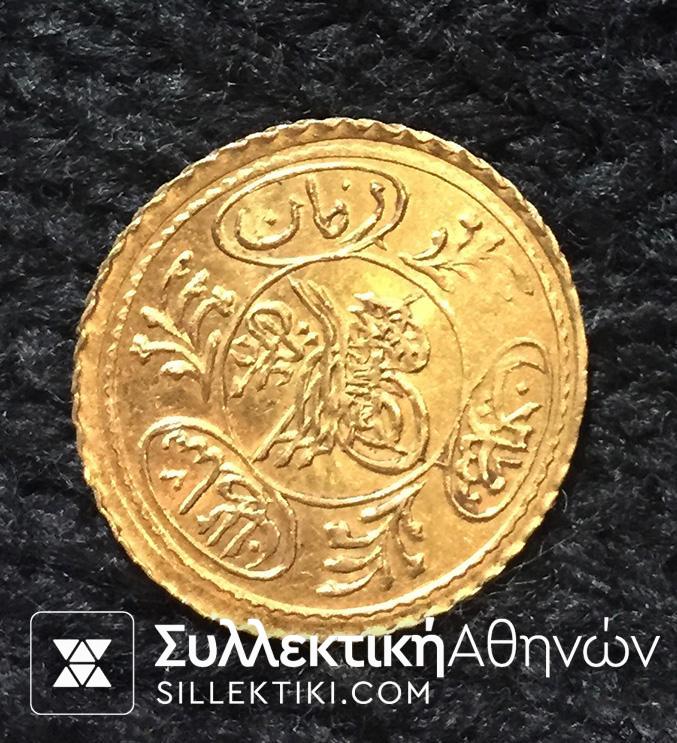 TURKEY 1/2 Hayriye Altin 1923/22 XF+