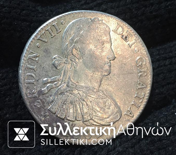 MEXICO 8 Real 1809 XF++