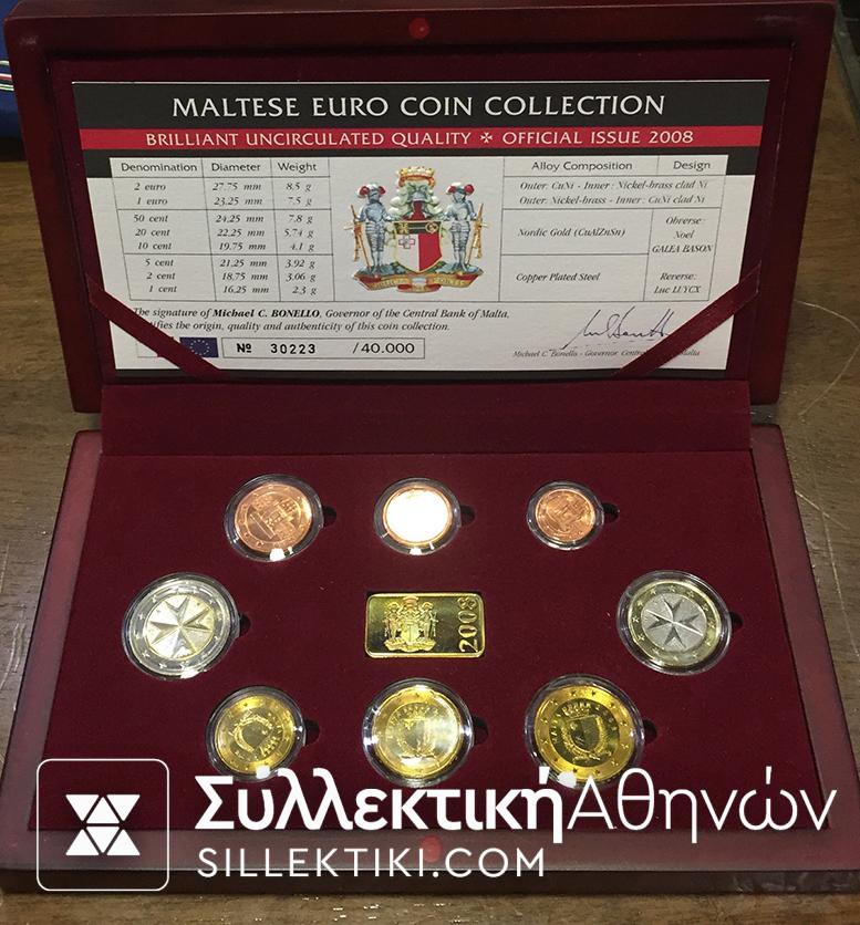 MALTA Set 2008 BU