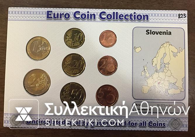 SLOVENIA Euro Set 2008 UNC