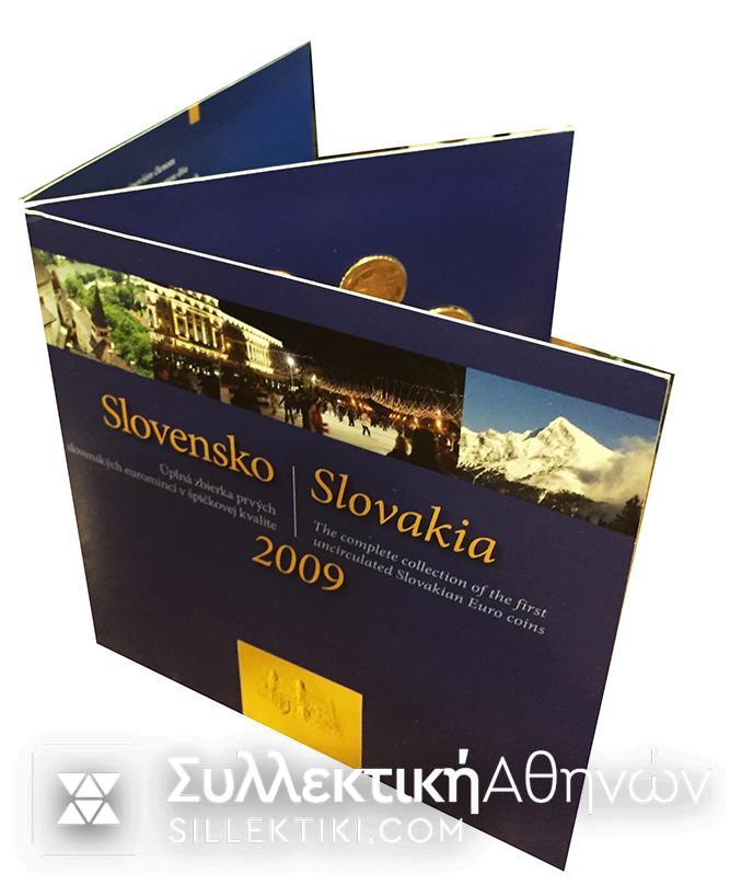 SLOVAKIA Euro Set 2009 Blister