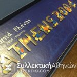 collection [set 10] pins of olympic games 2004