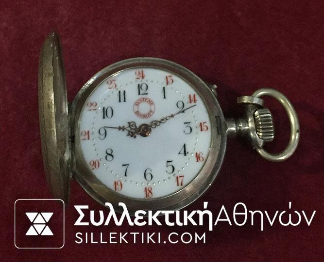 Pocket Watch Roskopf Silver