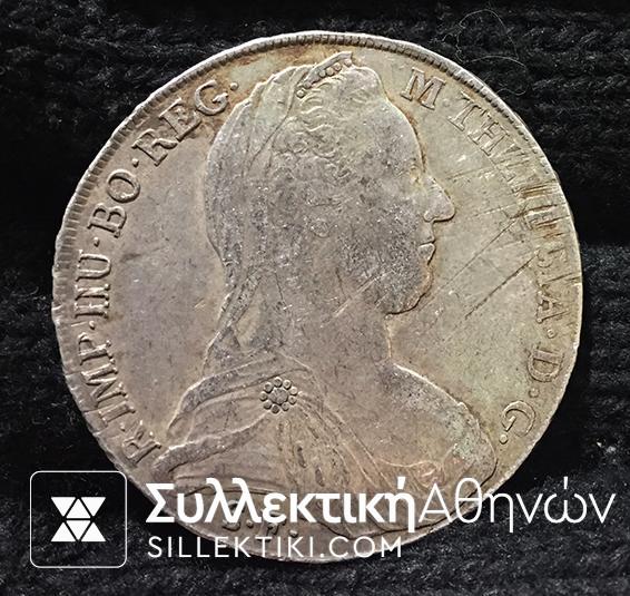 AUSTRIA Thaler 1780 Original VF+