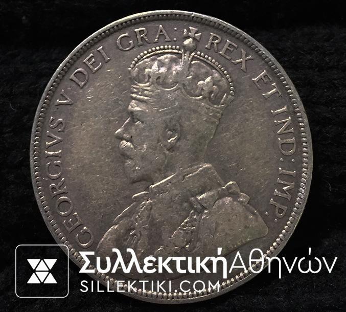 CYPRUS 18 Piastre 1921 VF+