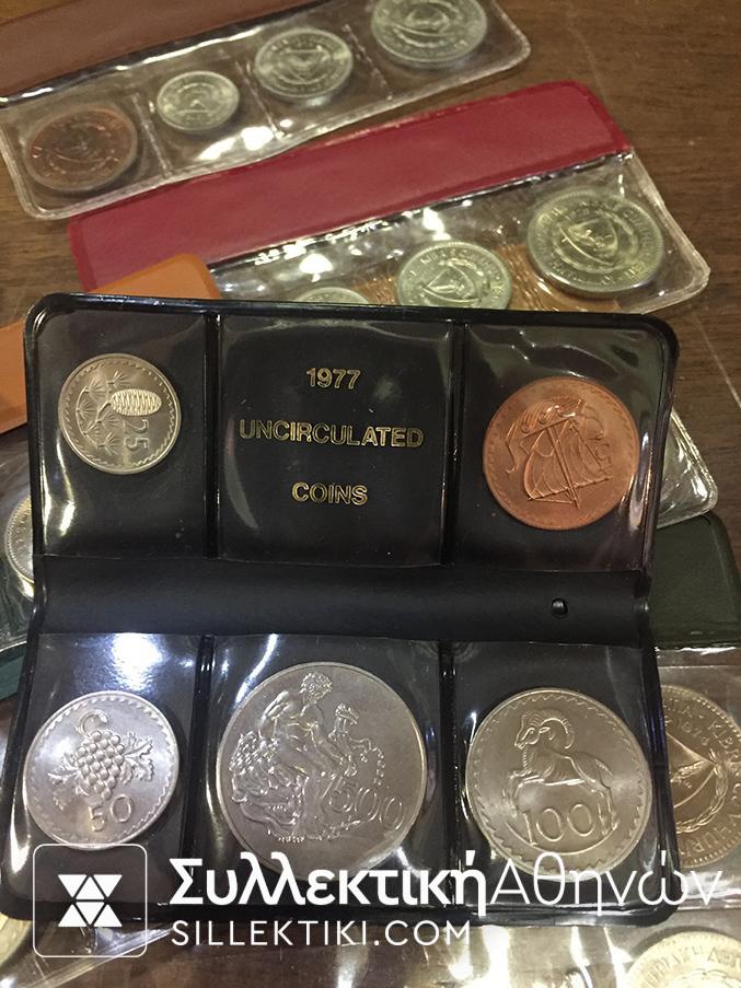 ΚΥΠΡΟΣ 11 Πλήρη σετ UNC