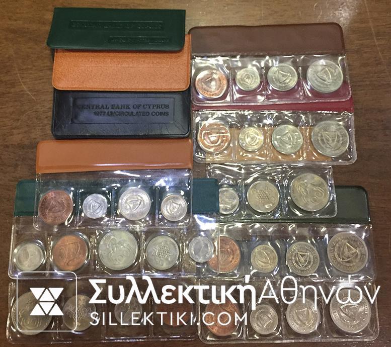 ΚΥΠΡΟΣ 11 Πλήρη σετ UNC