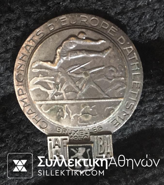 PIN 1950 BRUXELLES IAAF