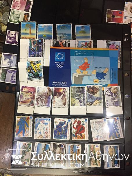 Συλλογή σε ευρώ 80 σετ 16 φεγιε 2002-2009 λουξ