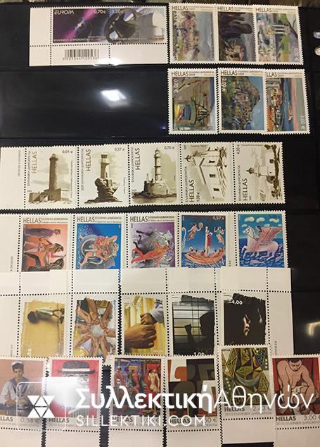 Συλλογή σε ευρώ 80 σετ 16 φεγιε 2002-2009 λουξ