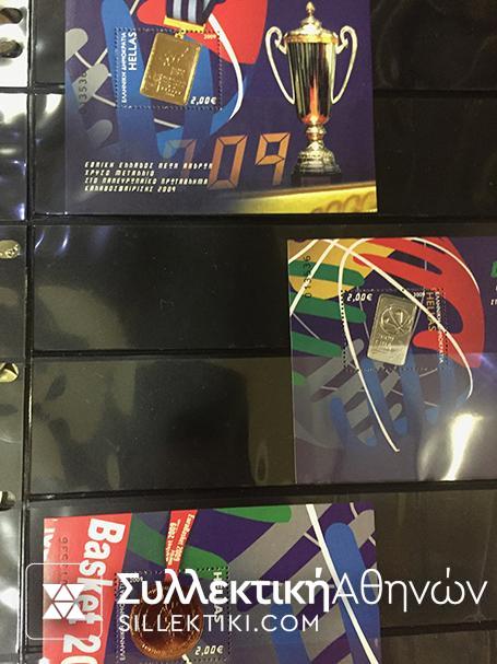 Συλλογή σε ευρώ 80 σετ 16 φεγιε 2002-2009 λουξ