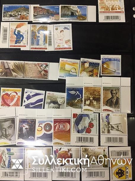 Συλλογή σε ευρώ 80 σετ 16 φεγιε 2002-2009 λουξ