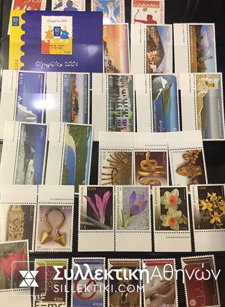 Συλλογή σε ευρώ 80 σετ 16 φεγιε 2002-2009 λουξ